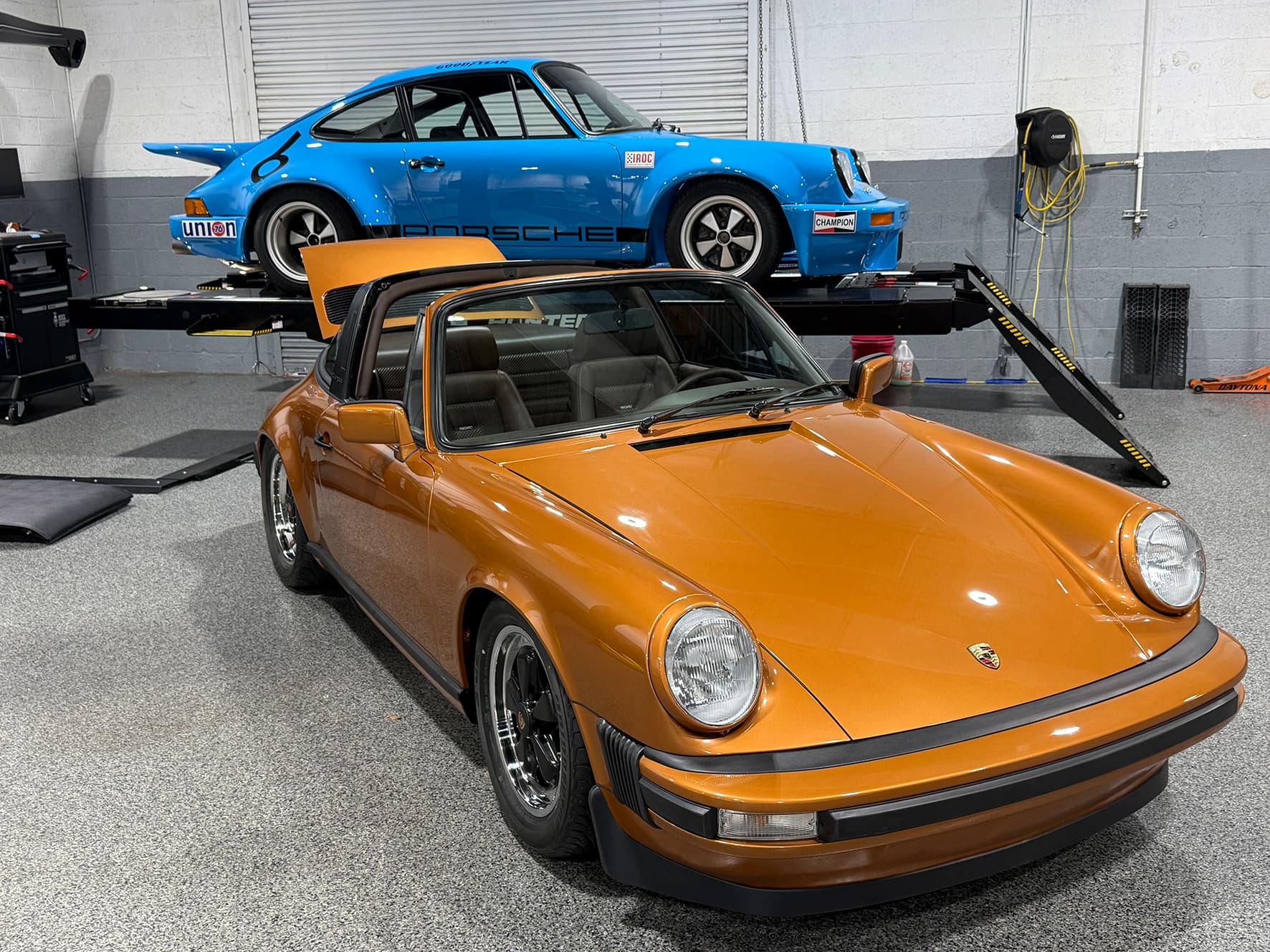 Full Restorations: 1974 911 IROC and 1979 911 3L SC Targa